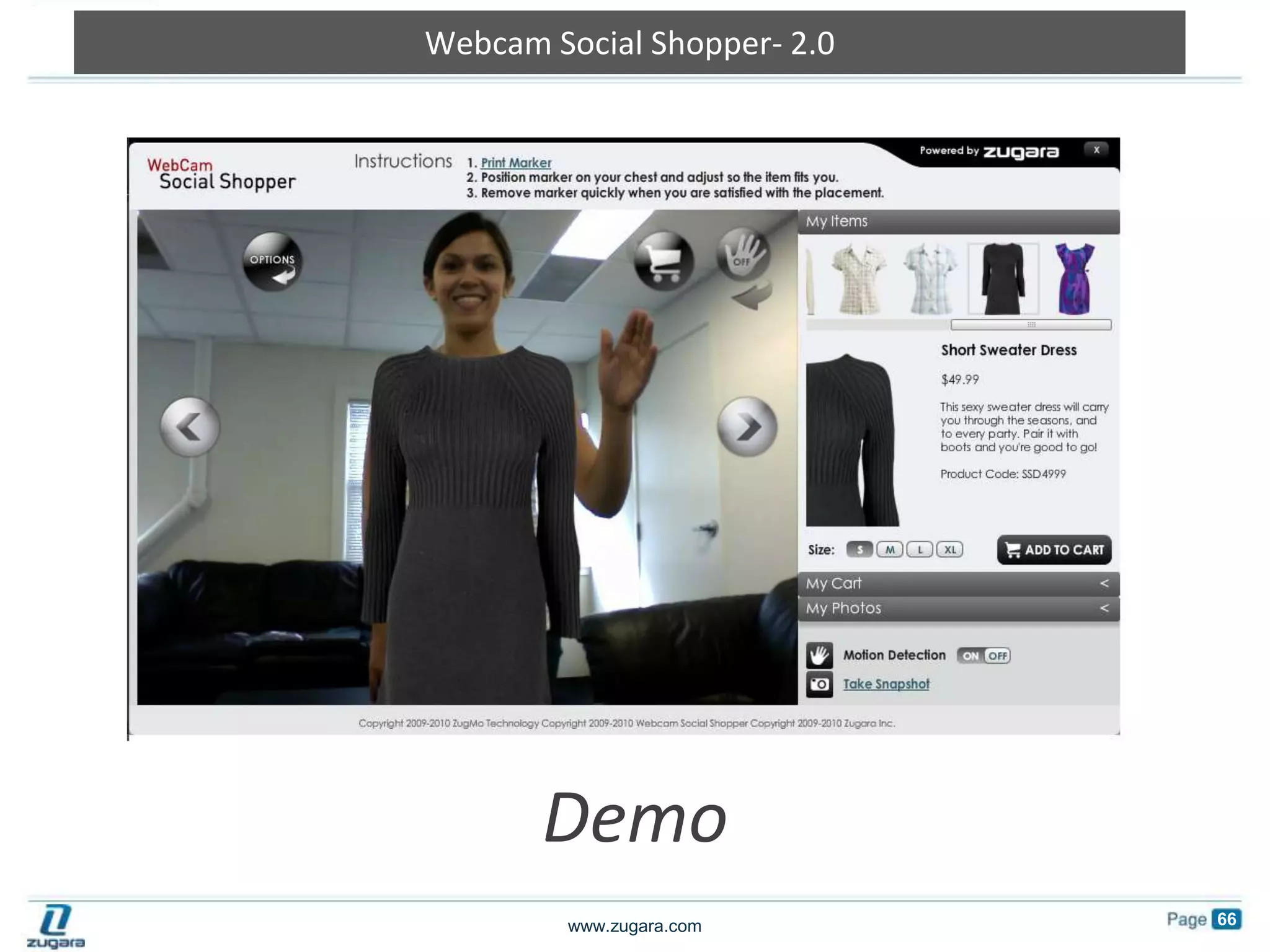 The Webcam Social ShopperAugmented Reality ShoppingA Proprietary Application