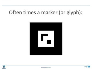 Often times a marker (or glyph):