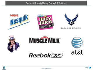 Current Brands Using Our AR Solutions