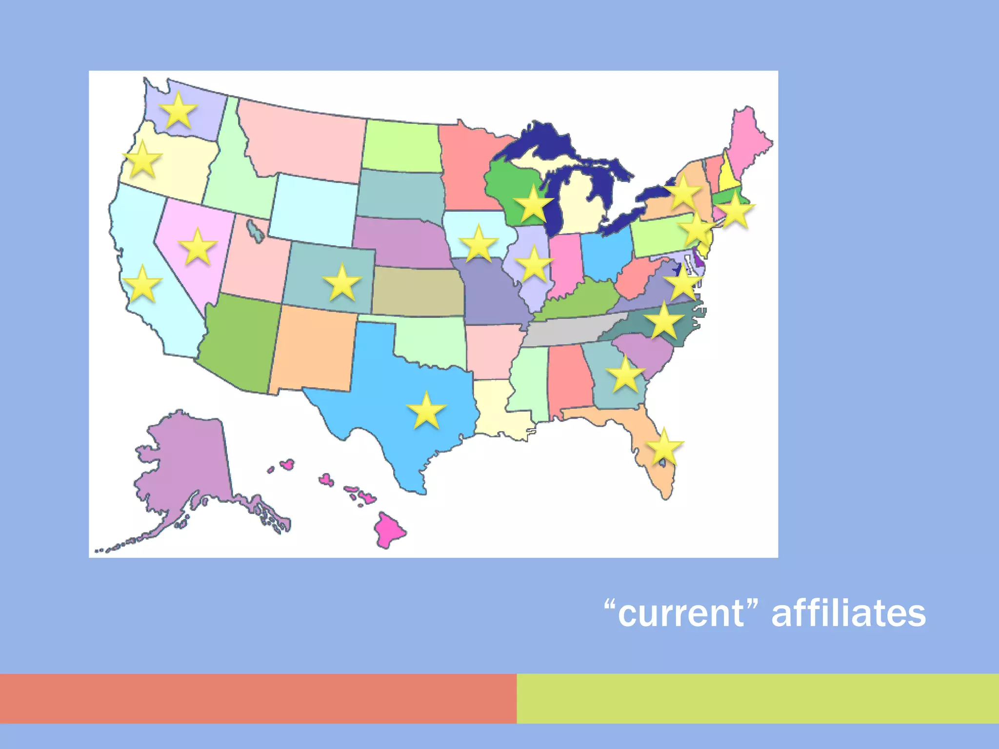 “current” affiliates
 