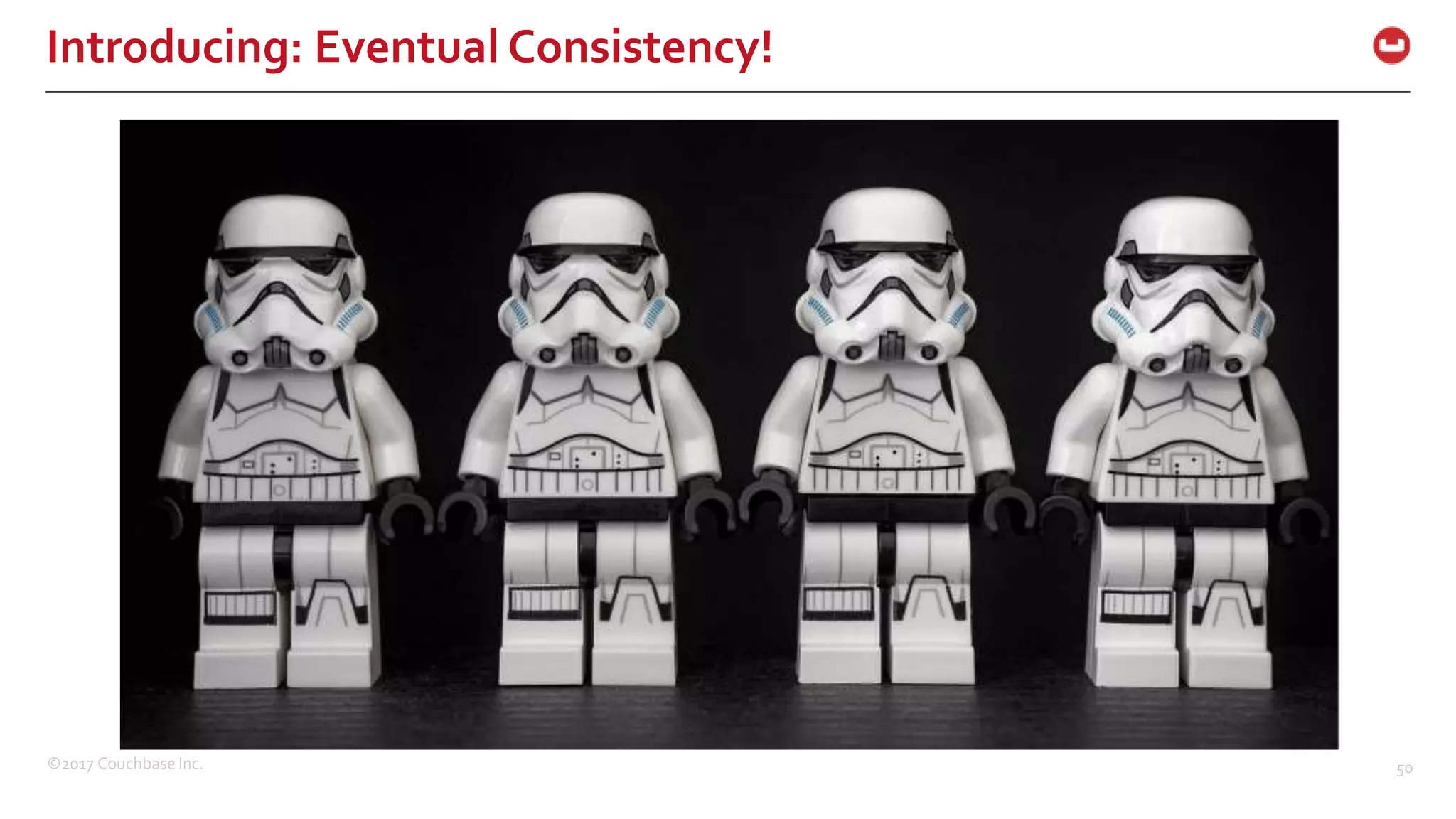 ©2017 Couchbase Inc. 50
Introducing: Eventual Consistency!
 