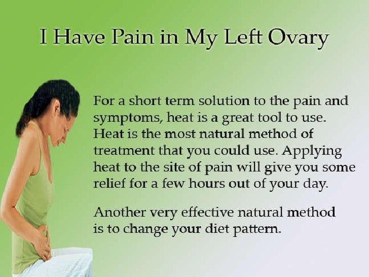 I Have Pain In My Left Ovary