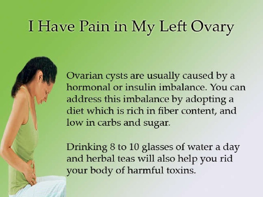 I Have Pain In My Left Ovary