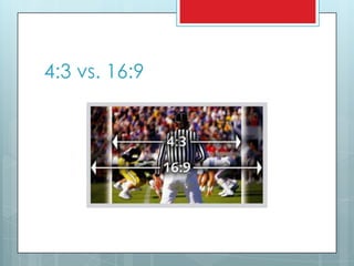 4:3 vs. 16:9