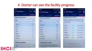 4. Doctor can see the facility progress
 