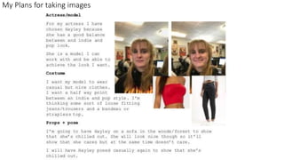 My Plans for taking images
 