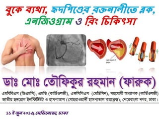 ISCHEMIC HEART DISEASE CASE SCENARIO in bangla dr md toufiqur rahman | PPT