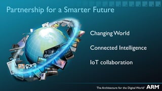 Partnership for a Smarter Future

                        Changing World

                        Connected Intelligence

                        IoT collaboration
 