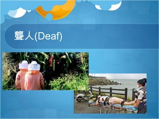 聾人(Deaf)
 