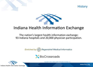 Overview: Indiana Health Information Exchange | PPT