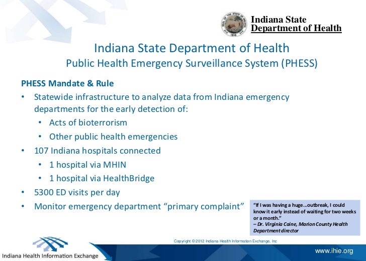 Overview: Indiana Health Information Exchange