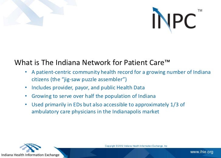 Overview: Indiana Health Information Exchange