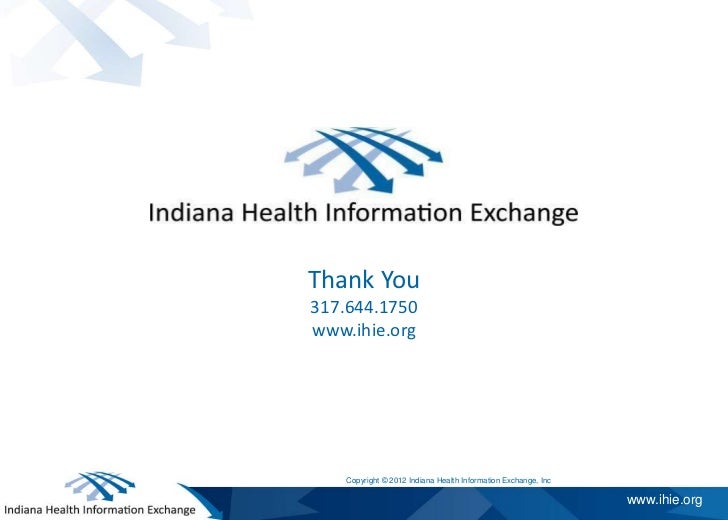 Overview: Indiana Health Information Exchange
