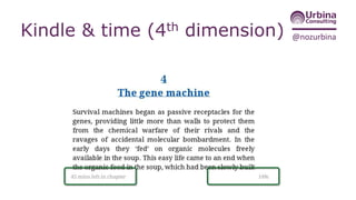 @nozurbinaKindle & depth (3rd dimension)
Kindle XRay
 