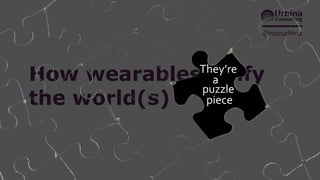 @nozurbina
How wearables unify
the world(s)
 