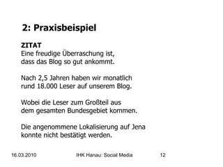 Verlinkung mit anderen Blogs 