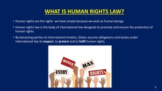 International Humanitarian Law and Human Rights | PPTX