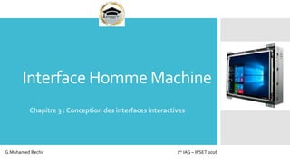 Interface Homme Machine _ Chapitre 3 - IAG IPSET.pdf