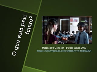 Microsoft's Concept - Future vision 2020
https://www.youtube.com/watch?v=w-tFdreZB94
 