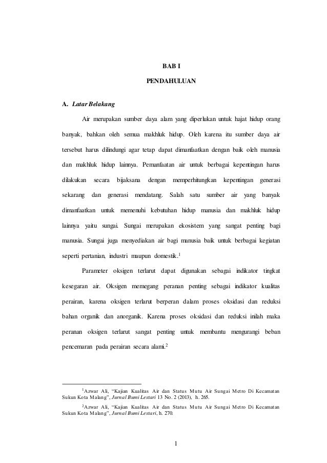 Penentuan Do Cod Dan Bod