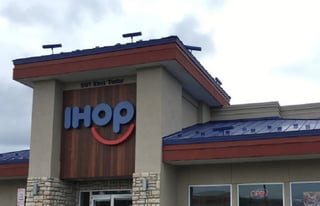 IHOP 501 E Tudor Rd just 5 minutes drive southeast of best  Anchorage denture clinic Anchorage Midtown Dental Center