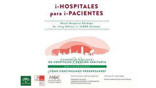 #iHospitales para #iPacientes