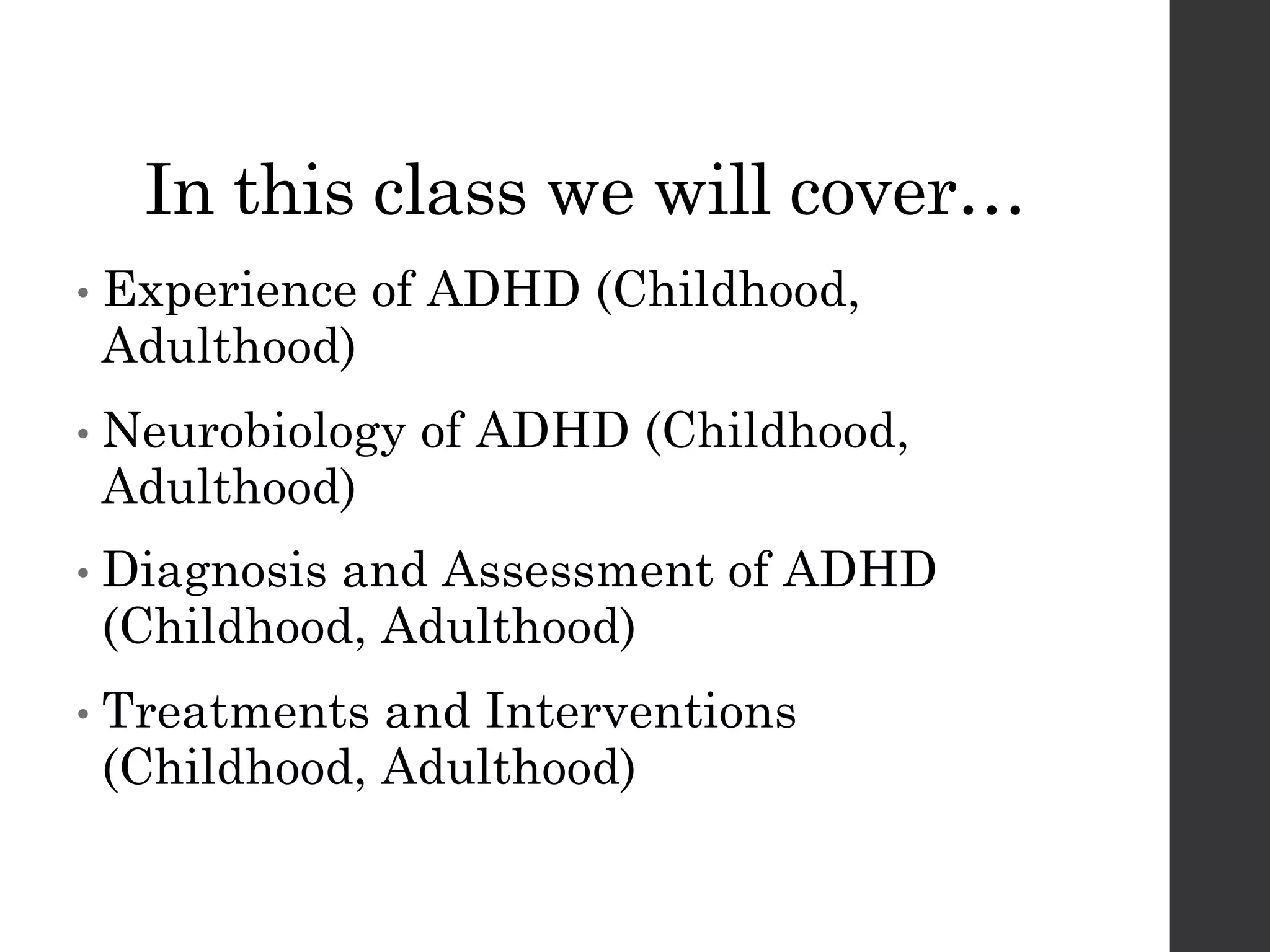 ADHD: Biopsychosocial Approaches to Treatment of ADHD in Children and ...