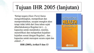 Ihr International Health Regulation (IHR) | PDF