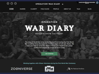Operation War Diary 
 