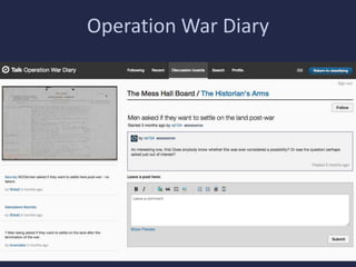 Operation War Diary 
 