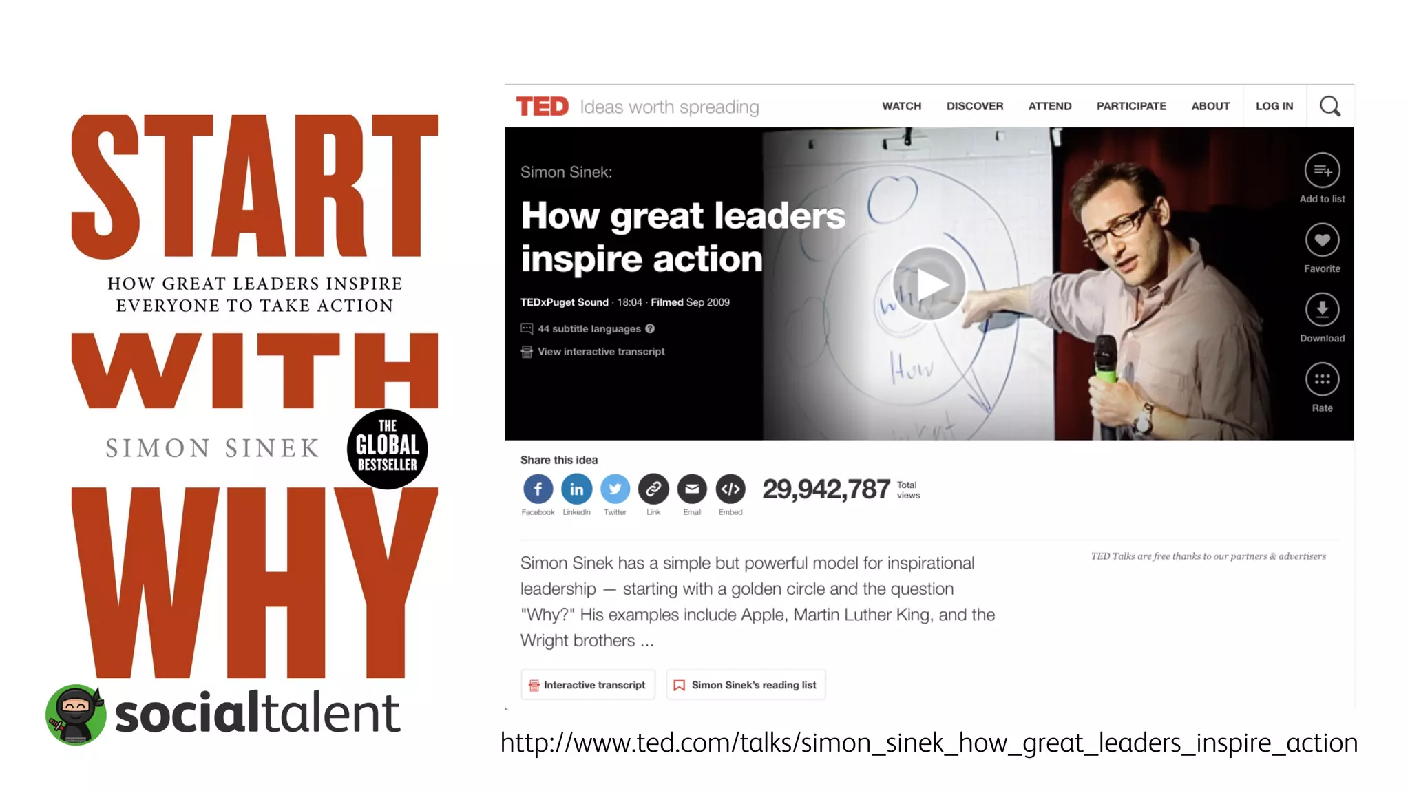 http://www.ted.com/talks/simon_sinek_how_great_leaders_inspire_action
 