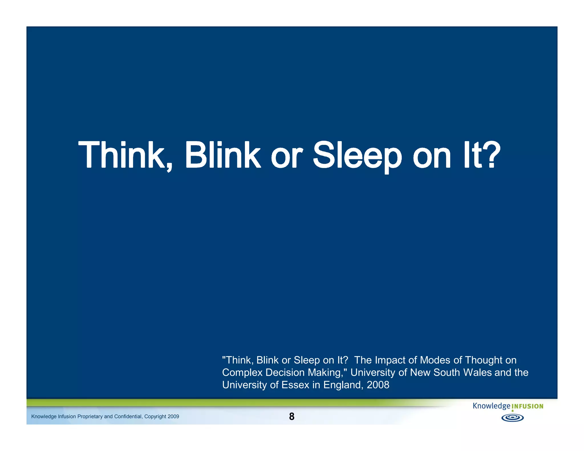 Talent Intelligence: Using Measurement to Better Manage the Workforce and HR - IHRIM Affinity Group