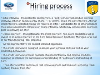 hr practices in ford & hyundai | PPTX