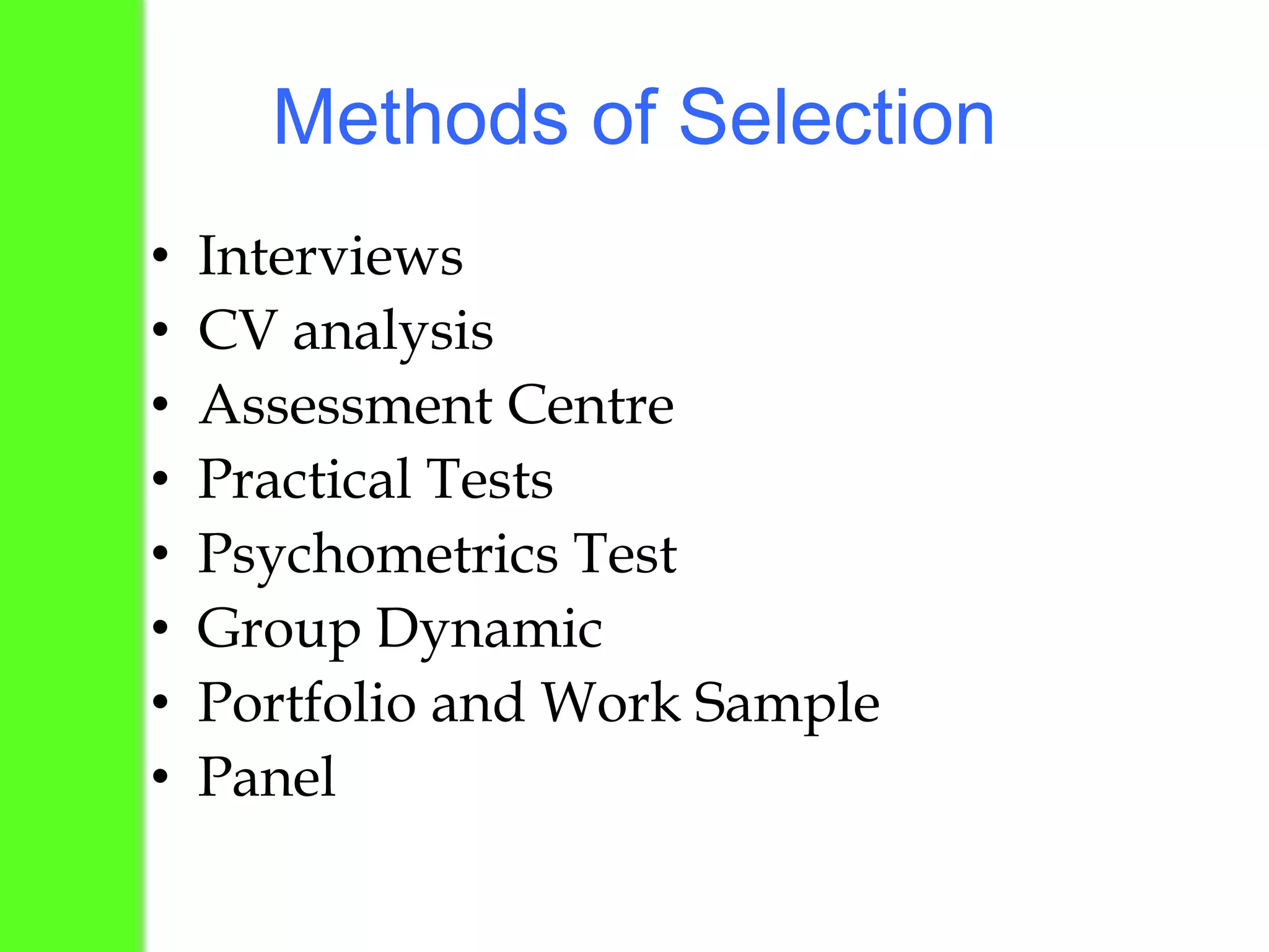 Executive search firms