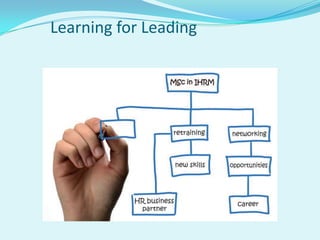 Learning for Leading
 
