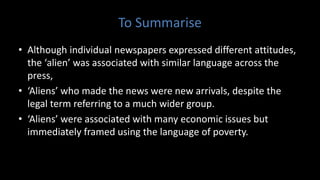 The Language of Migration in the Victorian Press: A Corpus Linguistic Approach