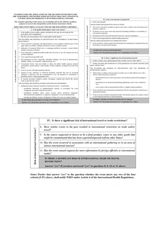 International Health Regulations & PHEIC | PDF