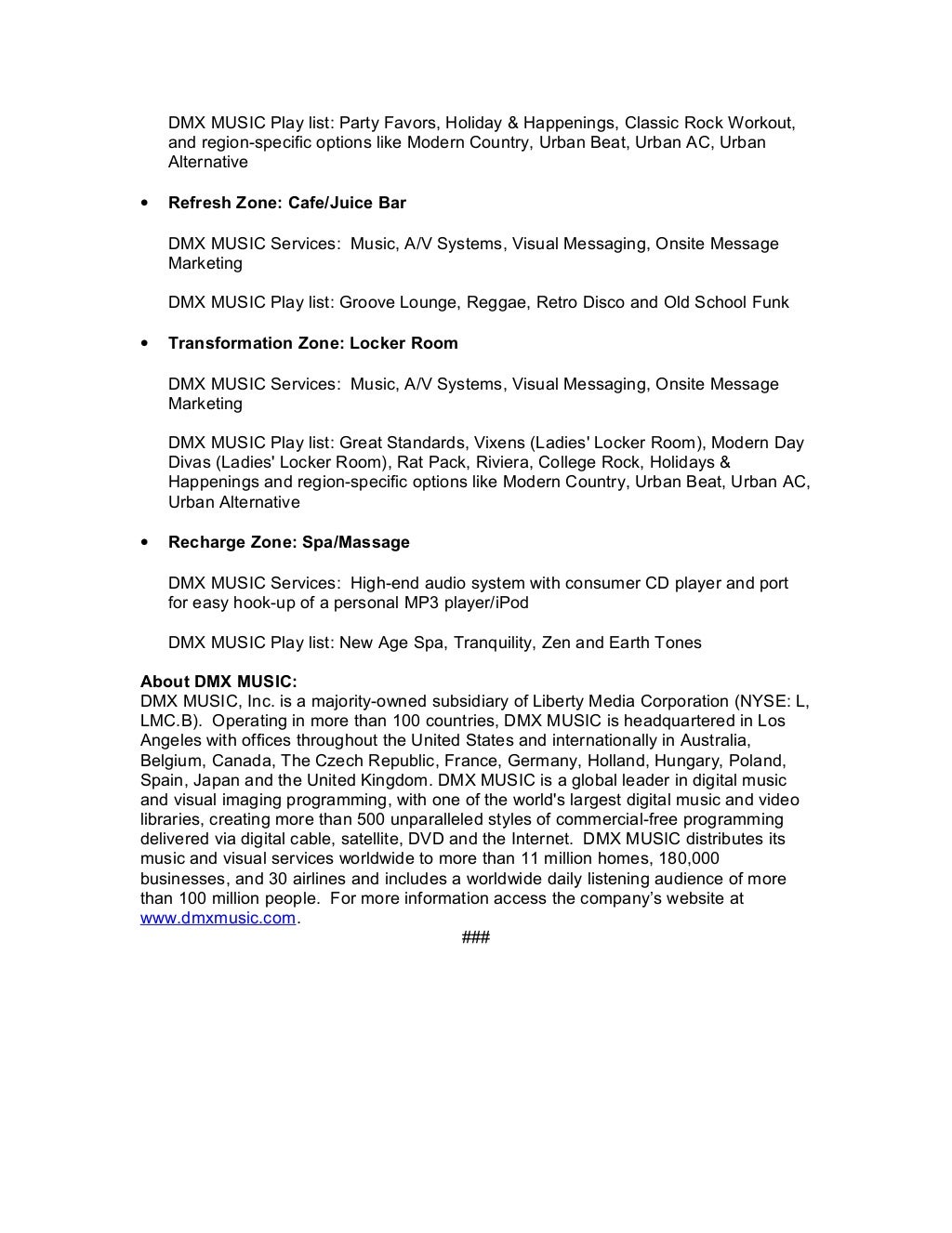 IHRSA Trade Show press release