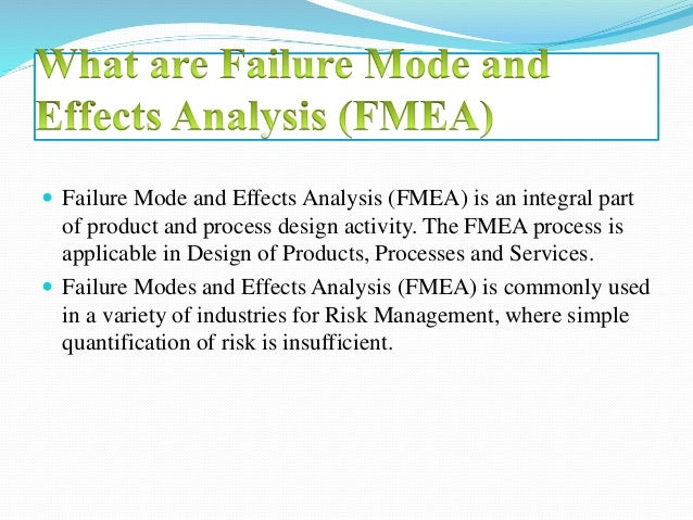 what is fmea