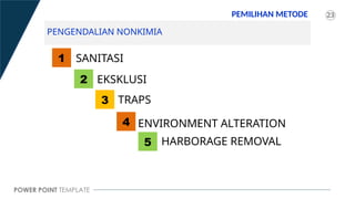 Umum Pengenalan Hama di area rumah dan kantor | PPTX