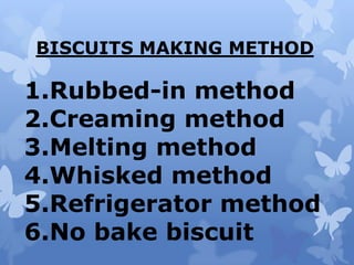 Methods Of Cookies cookies making | PPTX