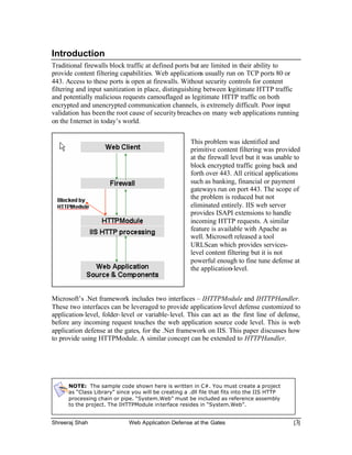 I Http Module Leveraging