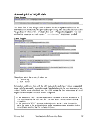 I Http Module Leveraging