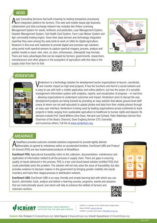 ihub A creative platform for innovations that change the lives of farmers