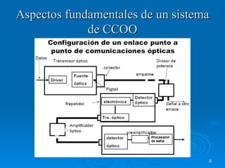Aspectos fundamentales de un sistema
             de CCOO




                                   8
 