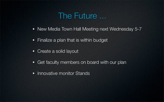 New Media Lab Extreme Makeover