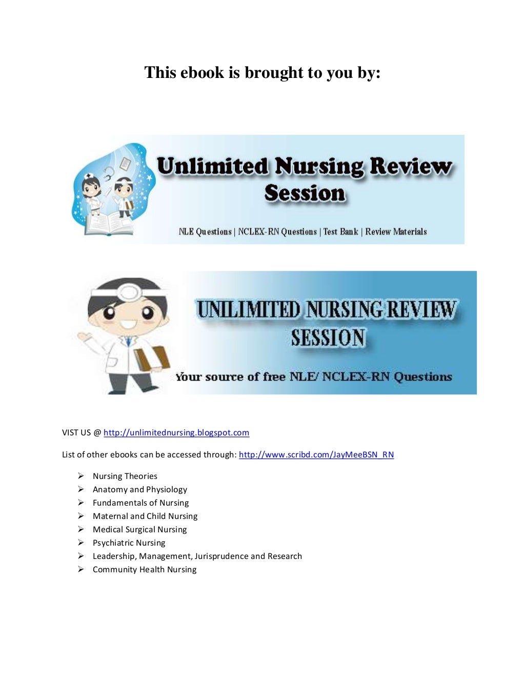 Fluid Volume Excess Notes