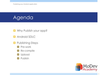 Android Publishing Key Ii 1500-publishing your android application | PPTX