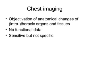Comprehensive Overview of Chest Imaging Techniques and Diagnostic Signs ...
