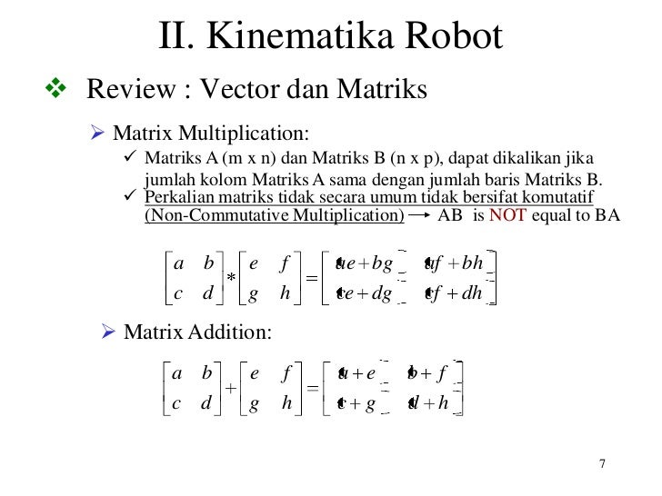 matrix multiplication m*n in c robot Ii. kinematika matrix multiplication m*n in c robot Ii. kinematika